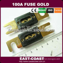 ANL CAR FUSES 100 AMP GOLD PLATED